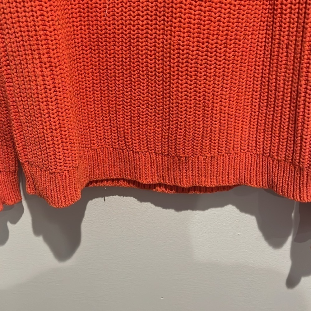 J. CREW | Beautiful Orange Autumn Sweater - Picture 4 of 13